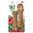 Nylabone Healthy Edibles AllNatural Long Lasting Roast Beef Dog Chew Treats Roast Beef, XS Petite  Up To 15 Lbs. 2 ct Sale