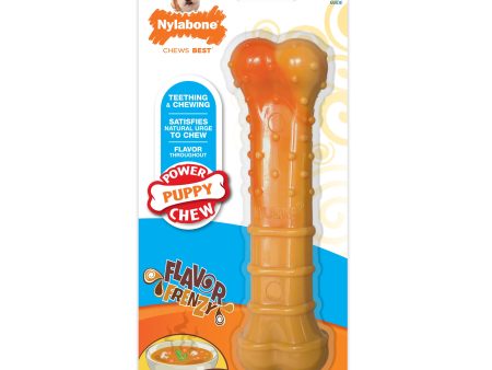 Nylabone Textured Nylon Puppy Chew Toy Beef & Vegetable 1ea Large Giant - Up To 50 lb Online