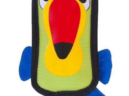 Outward Hound Invincibles Dog Toy Fire Biterz Toucan Multi-Color 1ea SM Discount