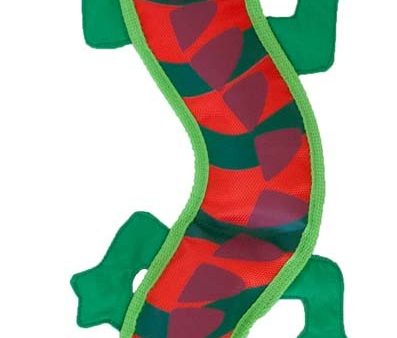 Outward Hound Invincibles Dog Toy Fire Biterz Lizard Multi-Color 1ea XL Online