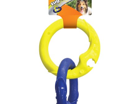 Nylabone Power Play Tug-a-Ball 2-in-1 Ball and Tug Toy for Dogs 1ea Large Giant - Up To 50 lb Discount