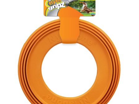 Nylabone Power Play Super Flyer Gripz Disc for Dogs 1ea Hot on Sale