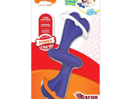 Nylabone Power Chew Rolling Dog Toy Bacon 1ea Large Giant - Up To 50 lb For Discount