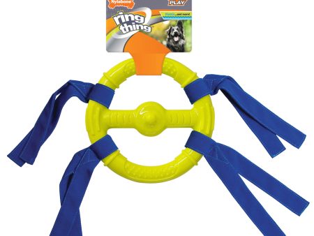 Nylabone Power Play Ring Thing Floatable Dog Toy 1ea Medium Wolf - Up To 35 lb Online Sale