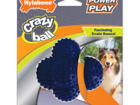 Nylabone Power Play Ball for Dogs Crazy Ball 1ea Large Giant - Up To 50 lb For Sale