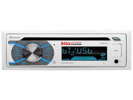 Boss Audio MR508UABW Marine Stereo w AM FM CD BT USB [MR508UABW] Discount