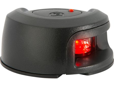 Attwood LightArmor Deck Mount Navigation Light - Black Composite - Port (red) - 2NM [NV2012PBR-7] Discount