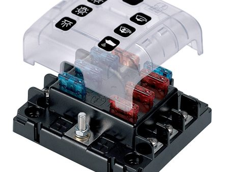 BEP ATC Six Way Fuse Holder & Screw Terminals w Cover & Link [ATC-6W] Online