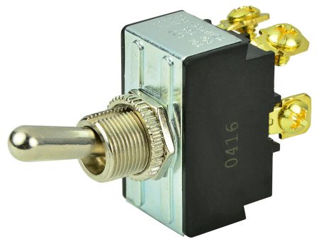 BEP DPST Chrome Plated Toggle Switch - OFF ON [1002017] For Discount