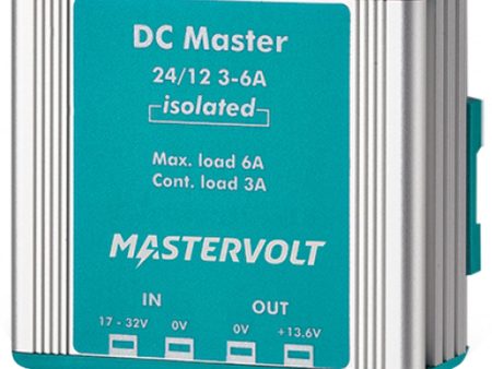 Mastervolt DC Master 24V to 12V Converter - 3A w Isolator [81500100] Online now