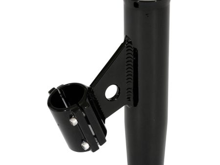 Lee s Clamp-On Rod Holder - Black Aluminum - Vertical Mount - Fits 1.050 O.D. Pipe [RA5001BK] Hot on Sale