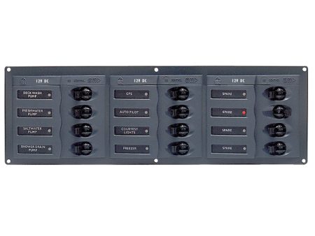 BEP DC Panel - 12-Way - No Meter - Horizontal [902NMH] Sale