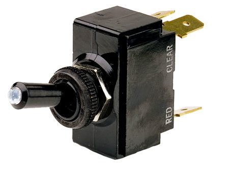 Cole Hersee Lighted Tip Toggle Switch SPST On-Off 4 Blade [M-54111-01-BP] Discount