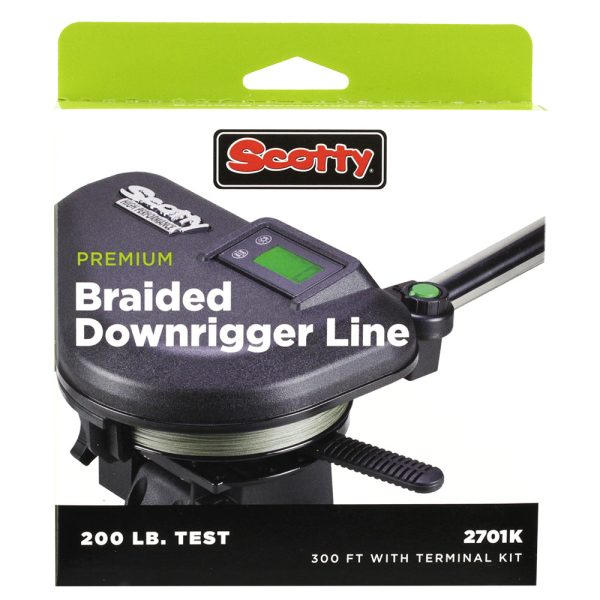 Scotty Premium Power Braid Downrigger Line - 200ft of 200lb Test [2700K] Sale