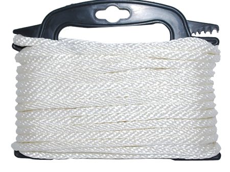 Attwood Braided Nylon Rope - 3 16  x 100  - White [117553-7] Supply