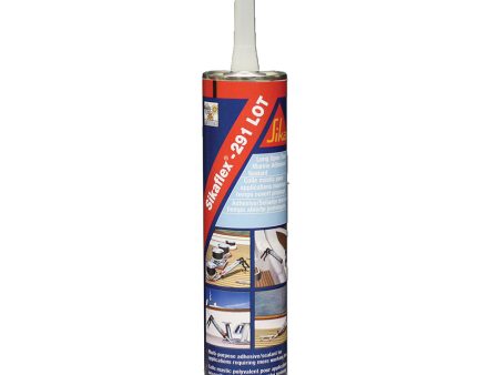 Sika Sikaflex 291 LOT Slow Cure Adhesive  Sealant 10.3oz(300ml) Cartridge - White [90925] For Sale