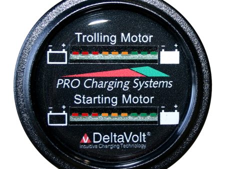 Dual Pro Battery Fuel Gauge - Marine Dual Read Battery Monitor - 12V 36V System - 15 Battery Cable [BFGWOM1536V 12V] Discount