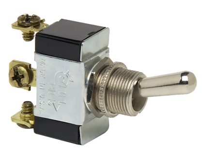 Cole Hersee Heavy Duty Toggle Switch SPDT (On)-Off-(On) 3 Wire [55021-07-BP] Hot on Sale