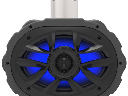 Boss Audio 6  x 9  MRWT69RGB RGB Waketower Speaker - Black [MRWT69RGB] on Sale