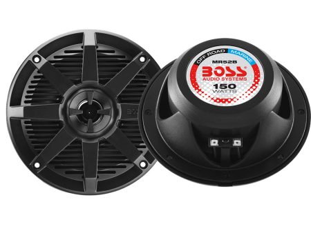 Boss Audio 5.25  MR52B Speaker - Black - 150W [MR52B] Fashion