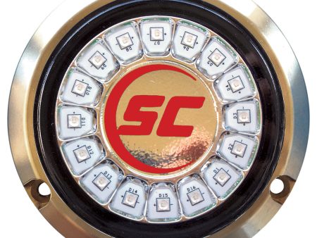 Shadow-Caster Cool Red Single Color Underwater Light - 16 LEDs - Bronze [SCR-16-CR-BZ-10] Hot on Sale