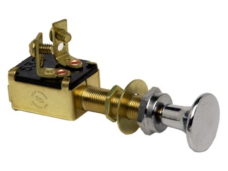 Cole Hersee Push Pull Switch SPST Off-On 2 Screw [M-628-BP] For Cheap