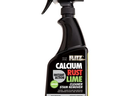 Flitz Instant Calcium, Rust & Lime Remover - 16oz Spray Bottle [CR 01606] Online Sale