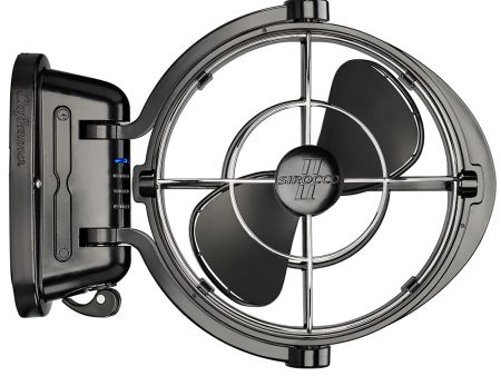 SEEKR by Caframo Sirocco II 3-Speed 7  Gimbal Fan - Black - 12-24V [7010CABBX] Online