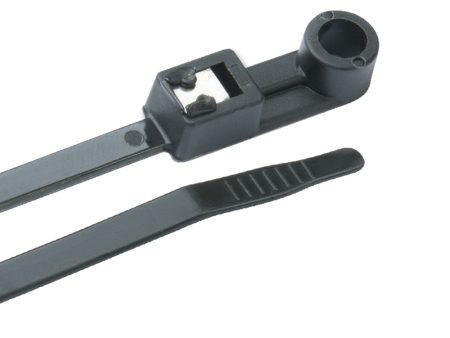 Ancor Mounting Self-Cutting Cable Ties - 8  - UV Black - 20-Pack [199300] Discount