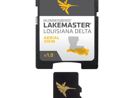 Humminbird LakeMaster Aerial Satellite View - Louisiana Delta [600050-1] Discount