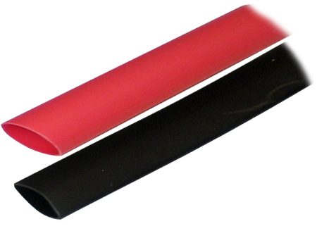 Ancor Adhesive Lined Heat Shrink Tubing (ALT) - 3 4  x 3  - 2-Pack - Black Red [306602] Supply