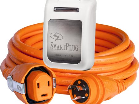 SmartPlug 30 AMP SmartPlug Twist Type Cordset w White Inlet Cover- 50 [C30503BM30PW] For Cheap