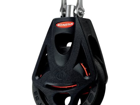 Ronstan Series 40 Ball Bearing Orbit Block - Single - Becket - Swivel Head [RF45110] Online Hot Sale