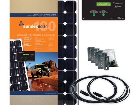 Samlex Solar Charging Kit - 100W - 30A [SRV-100-30A] Online Sale