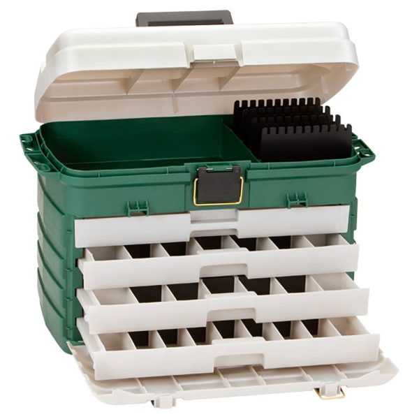 Plano 4-Drawer Tackle Box - Green Metallic Silver [758005] Supply