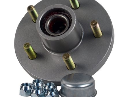 C.E. Smith Trailer Hub Kit - 1-3 8  x 1-1 16  Tapered - 5 x 4-1 2  Galvanized [13515] Online