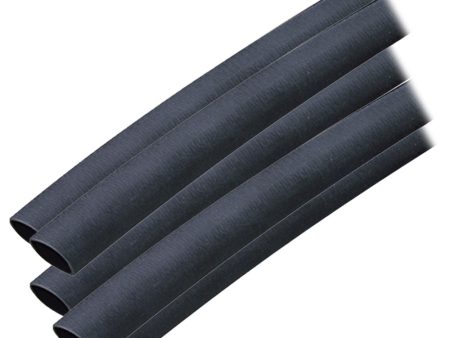 Ancor Adhesive Lined Heat Shrink Tubing (ALT) - 3 8  x 12  - 5-Pack - Black [304124] Supply