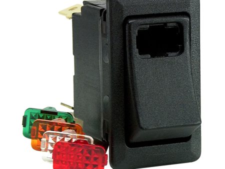 Cole Hersee Lighted Rocker Switch SPST On-Off 4 Blade [58328-101-BP] Discount