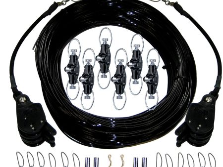 Rupp Triple Rigging Kit W Lok-Ups & Nok-Outs - 520  Black Mono Cord [CA-0160-MO] Discount