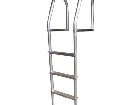 Dock Edge Fixed Eco - Weld Free Aluminum 4-Step Dock Ladder [2074-F] For Sale