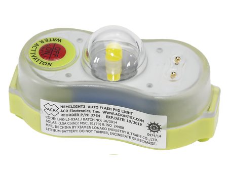 ACR HemiLight 3 - Automatic Survivor Locator Light [3764.1] Sale