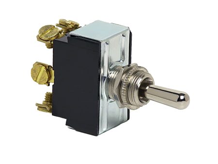 Cole Hersee Heavy Duty Toggle Switch DPDT (On)-Off-(On) 6 Screw [55054-BP] For Sale