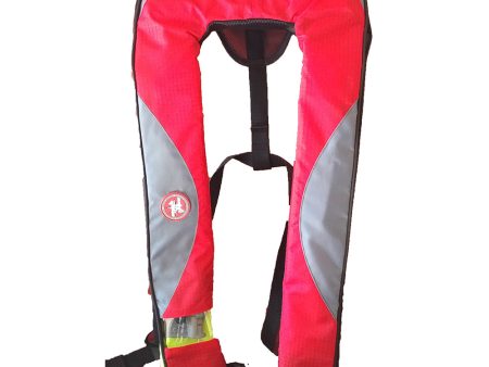 First Watch FW-240 Inflatable PFD - Red Grey - Automatic [FW-240A-RG] Hot on Sale