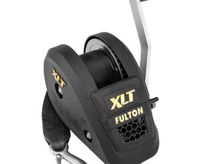 Fulton 1500lb Single Speed Winch w 20  Strap Included - Black Cover [142311] Online Hot Sale