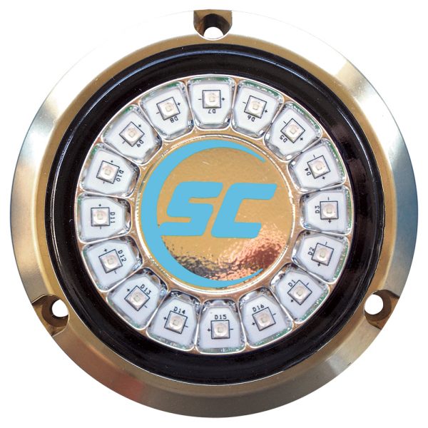 Shadow-Caster Bimini Blue Single Color Underwater Light - 16 LEDs - Bronze [SCR-16-BB-BZ-10] Online