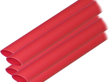 Ancor Adhesive Lined Heat Shrink Tubing (ALT) - 3 8  x 12  - 5-Pack - Red [304624] For Sale