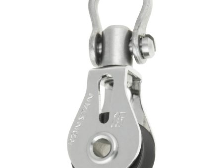 Ronstan Series 15 Ball Bearing Utility Block - Single, Swivel Shackle Head [RF15100] Discount