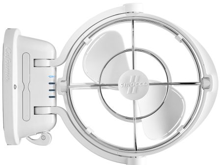 SEEKR by Caframo Sirocco II 3-Speed 7  Gimbal Fan - White - 12-24V [7010CAWBX] Cheap