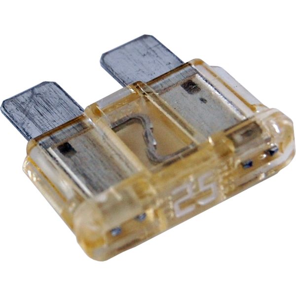 Blue Sea ATO ATC Fuse Pack - 25 Amp - 25-Pack [5244100] Supply