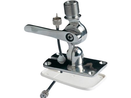 Glomex Low Profile 4-Way Stainless Steel Ratchet Mount [RA166 00] Cheap